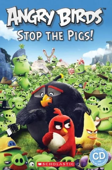 ANGRY BIRDS: STOP THE PIGS BOOK + CD LEVEL 2 YLE MOVERS