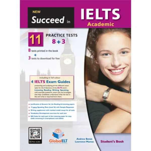 IELTS SUCCEED IN ACADEMIC 11 PRACTICE TESTS SB NO KEY