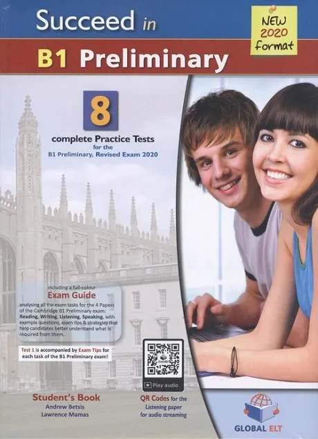 PET SUCCEED IN B1 PRELIMINARY 2020 FORMAT SELF STUDY EDITION