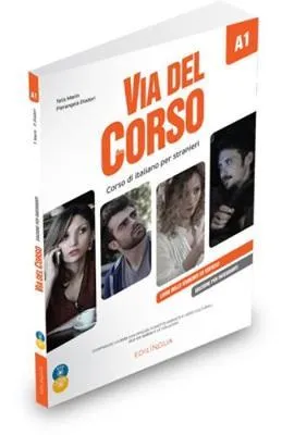 VIA DEL CORSO A1 LIBRO DEL PROFESSORE + 2CD + DVD