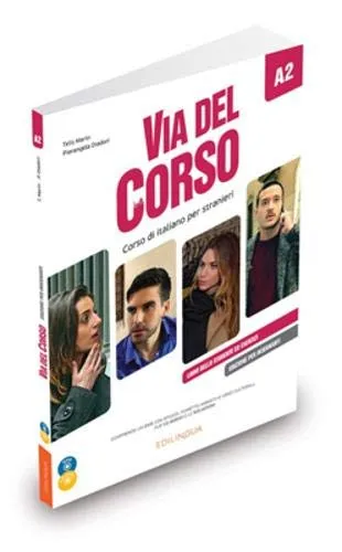 VIA DEL CORSO A2 LIBRO DEL PROFESSORE + 2CD + DVD