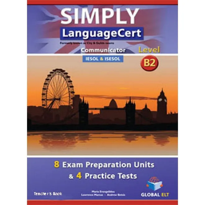 SIMPLY LANGUAGECERT CEFR B2 PREPARATION & PRACTICE TESTS TB