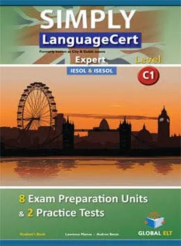 SIMPLY LANGUAGECERT CEFR C1 PREPARATION & PRACTICE TESTS SB