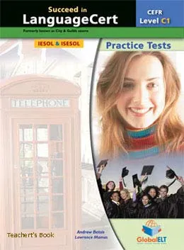 SUCCEED IN LANGUAGECERT CEFR C1 PRACTICE TESTS TB