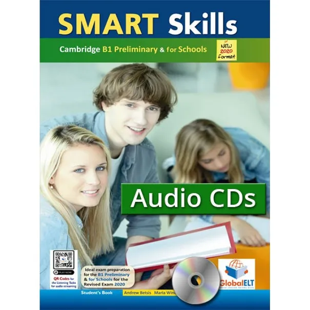 PET SMART SKILLS B1 PRELIMINARY FOR SCHOOLS 2020 FORMAT AUDIO CDS