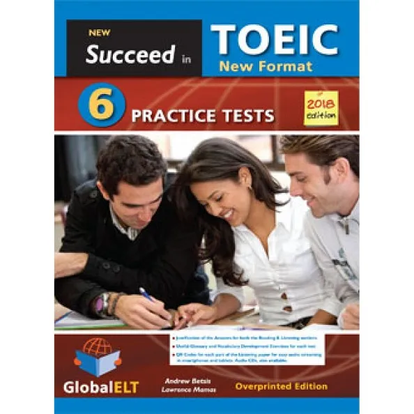 TOEIC SUCCEED IN TOEIC NEW 2018 FORMAT 6 PRACTICE TESTS TB