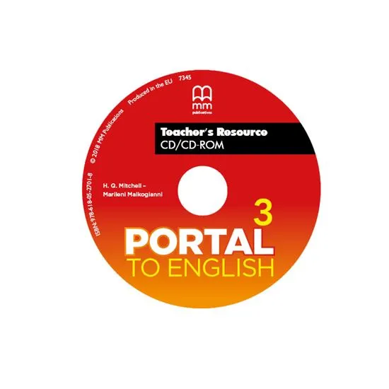 PORTAL TO ENGLISH 3 TEACHER'S RESOURCE CD ROM