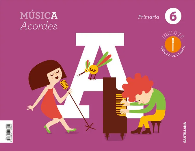 6PRI MUSICA ACORDES + ATRIL ED19