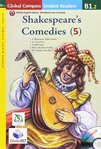 SHAKESPEARE COMEDIES WITH MP3 CD LEVEL B1.2