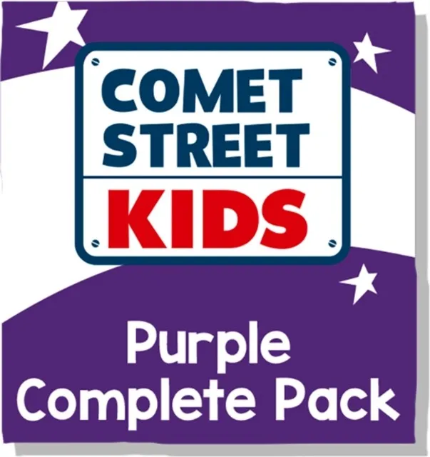 READING PLANET COMET STREET KIDS PURPLE COMPLETE PACK