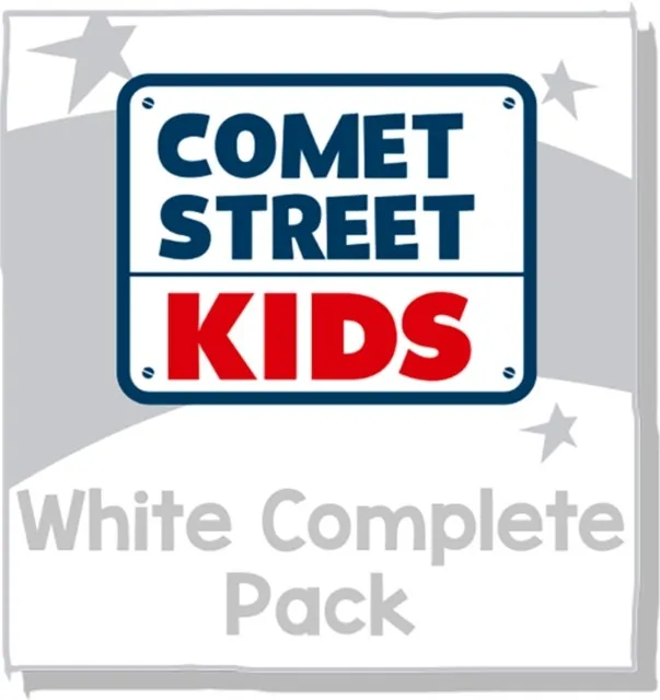 READING PLANET COMET STREET KIDS WHITE COMPLETE PACK