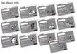 RWI-PH SET 7 GREY STRY BK -B&W PK OF 130