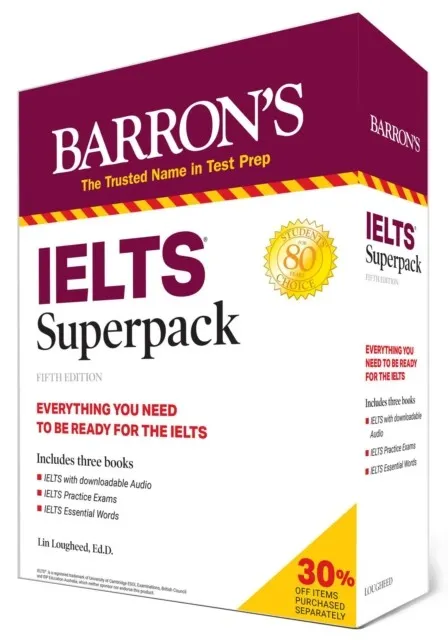 IELTS SUPERPACK ( BARRON'S TEST PREP )