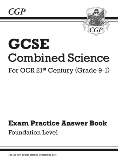 GCSE Combined Science: OCR 21st Century Answers (for Exam Practice Workbook) - Foundation