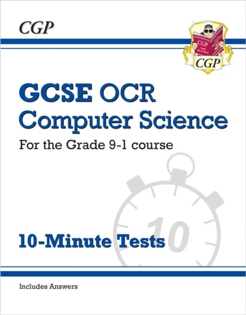 New GCSE Computer Science OCR 10-Minute Tests (includes answers)