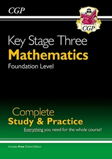 KS3 Maths Complete Revision & Practice - Foundation (with Online Edition)