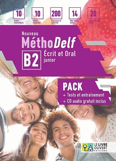 NOUV MÉTHODELF B2 PACK ÉLÈVE +2 TESTS + CD