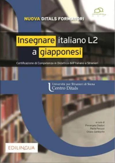 LA NUOVA DITALS FORMATORI INSEGNARE ITALIANO L2 A GIAPPONESI
