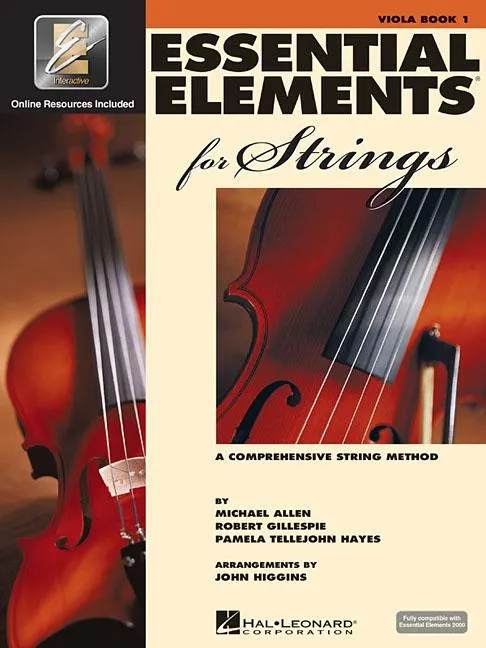 ESSENTIAL ELEMENTS FOR STRINGS VIOLA - BOOK 1 WITH EEI