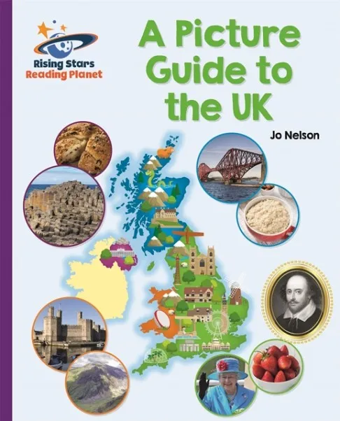 A PICTURE GUIDE TO THE UK - PURPLE: GALAXY-READING PLANET