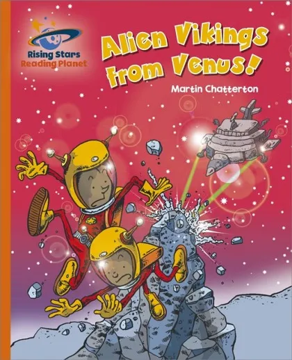 ALIEN VIKINGS FROM VENUS! - ORANGE: GALAXY-READING PLANET