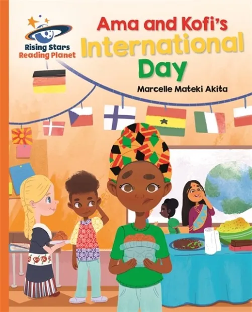 AMA AND KOFI'S INTERNATIONAL DAY - ORANGE: GALAXY-READING PLANET