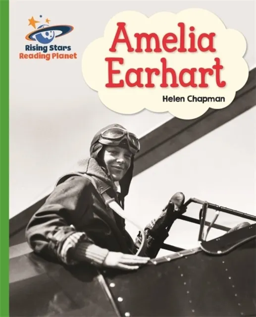 AMELIA EARHART- GREEN: GALAXY-READING PLANET