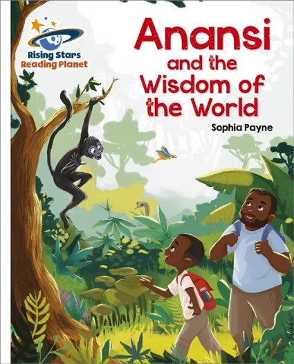 ANANSI AND THE WISDOM OF THE WORLD - WHITE: GALAXY-READING PLANET