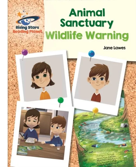 ANIMAL SANCTUARY: WILDLIFE WARNING - WHITE: GALAXY-READING PLANET