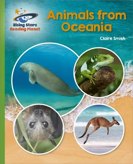 ANIMALS FROM OCEANIA - GREEN: GALAXY-READING PLANET