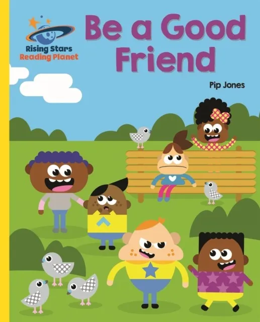 BE A GOOD FRIEND - YELLOW: GALAXY-READING PLANET