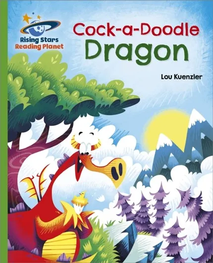 COCK-A-DOODLE DRAGON - GREEN: GALAXY-READING PLANET