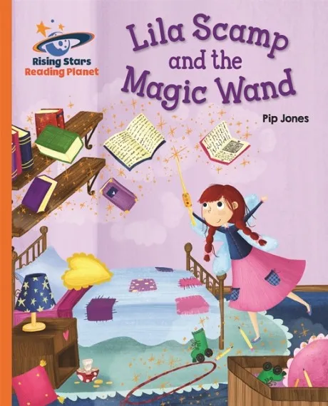 LILA SCAMP AND THE MAGIC WAND - ORANGE: GALAXY-READING PLANET
