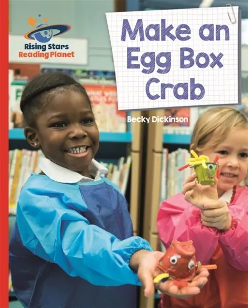 MAKE AN EGG BOX CRAB - RED B: GALAXY-READING PLANET