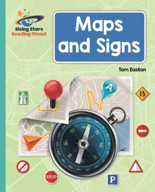 MAPS AND SIGNS - TURQUOISE: GALAXY-READING PLANET