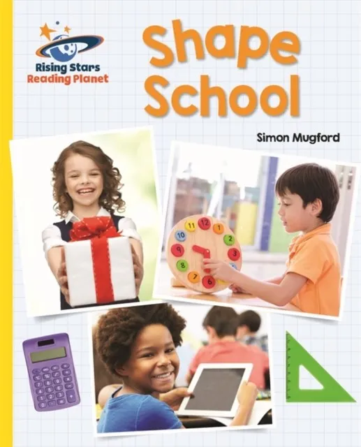 SHAPE SCHOOL - YELLOW: GALAXY-READING PLANET