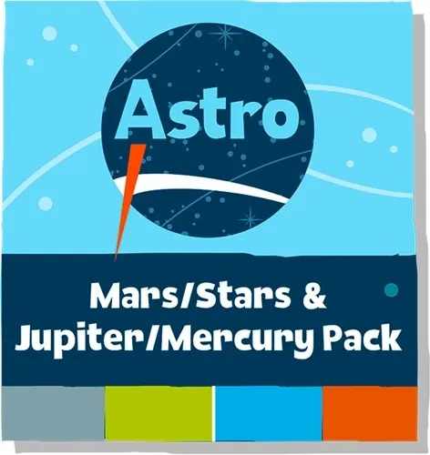 ASTRO MARS/STARS AND JUPITER/MERCURY COMPLETE PACK