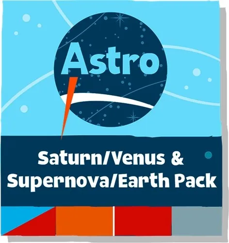 ASTRO SATURN/VENUS AND SUPERNOVA/EARTH COMPLETE PACK