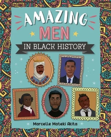 AMAZING MEN IN BLACK HISTORY - STARS/TURQUOISE BAND