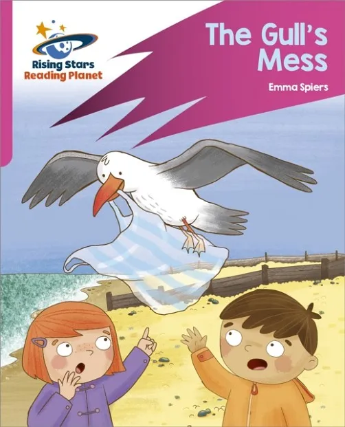 READING PLANET: ROCKET PHONICS – TARGET PRACTICE – THE GULL'S MESS – PINK B