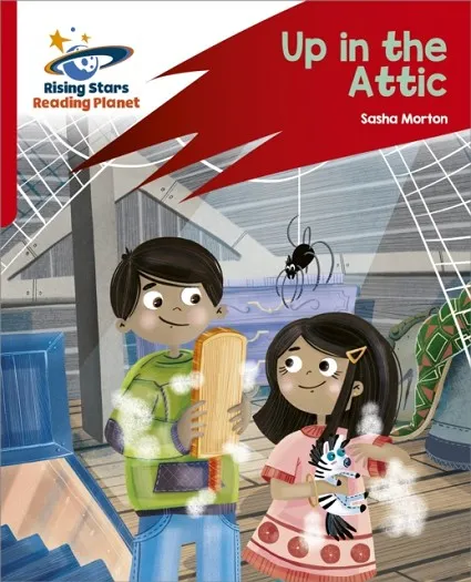 READING PLANET: ROCKET PHONICS – TARGET PRACTICE – UP IN THE ATTIC – RED A