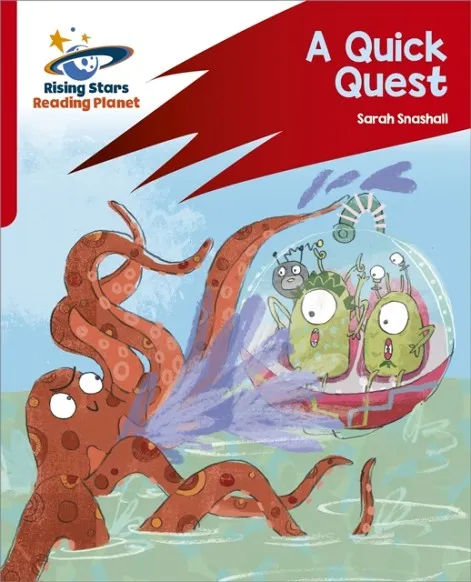 READING PLANET: ROCKET PHONICS – TARGET PRACTICE – A QUICK QUEST – RED A