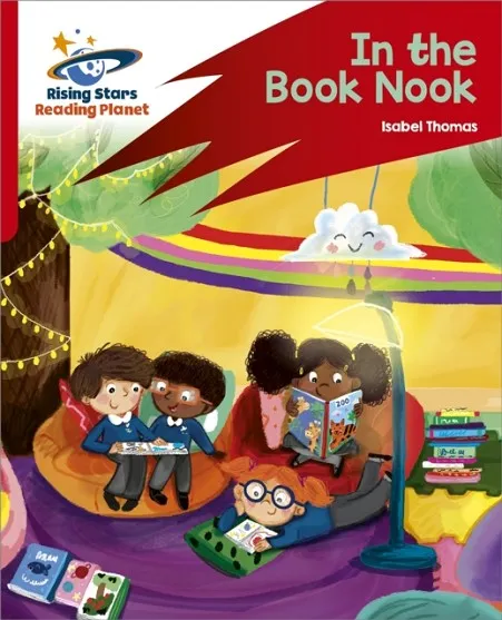 READING PLANET: ROCKET PHONICS – TARGET PRACTICE – THE BOOK NOOK – RED B