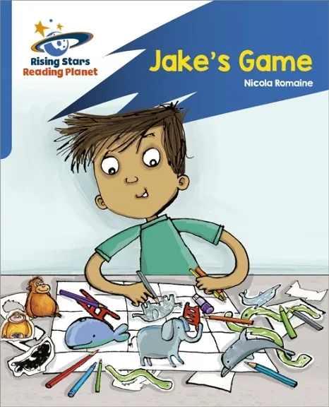 READING PLANET: ROCKET PHONICS – TARGET PRACTICE – JAKE'S GAME – BLUE