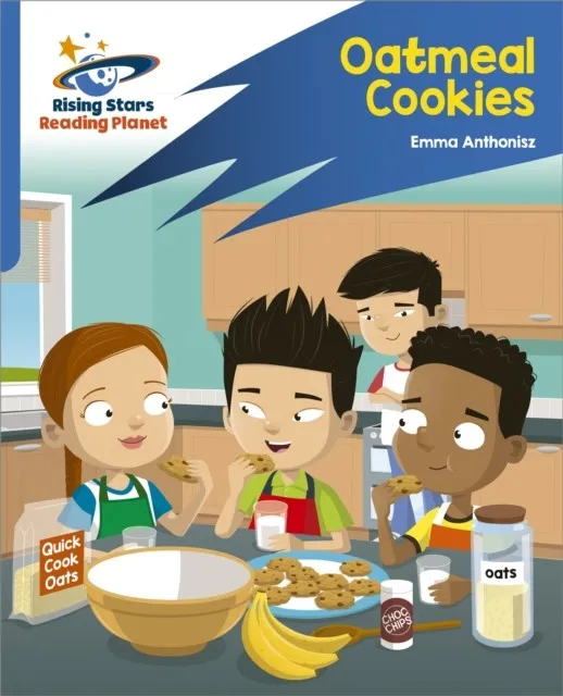 READING PLANET: ROCKET PHONICS – TARGET PRACTICE – OATMEAL COOKIES – BLUE
