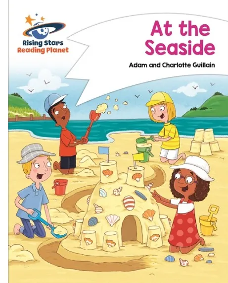 READING PLANET - AT THE SEASIDE - WHITE: COMET STREET KIDS