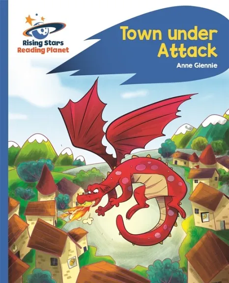 TOWN UNDER ATTACK - BLUE: ROCKET PHONICS