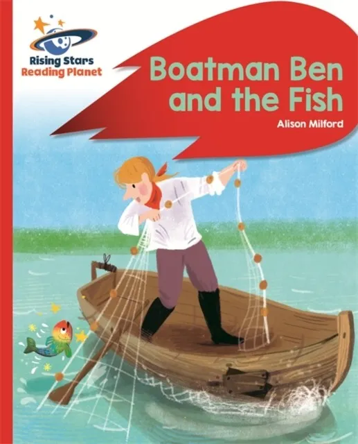 BOATMAN BEN AND THE FISH - RED B: ROCKET PHONICS