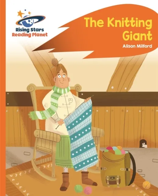THE KNITTING GIANT - ORANGE: ROCKET PHONICS