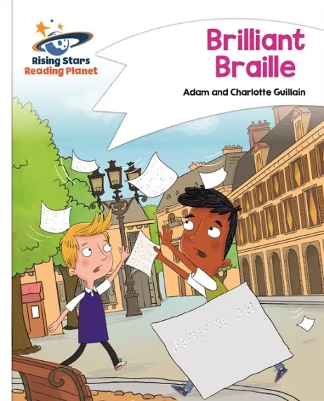 READING PLANET - BRILLIANT BRAILLE - WHITE: COMET STREET KIDS